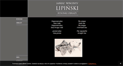 Desktop Screenshot of galeria-lipinski.com