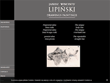 Tablet Screenshot of galeria-lipinski.com